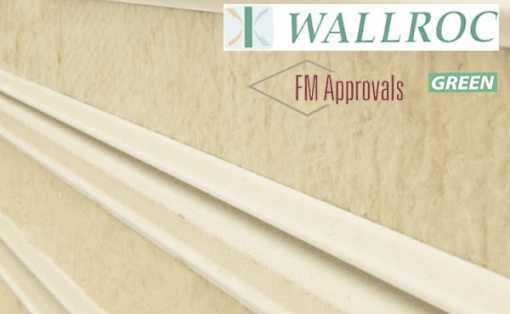 แผ่นฉนวนกันไฟ WALLROC Rockwool Sandwich Panel ผ่านมาตรฐาน FM Approvals